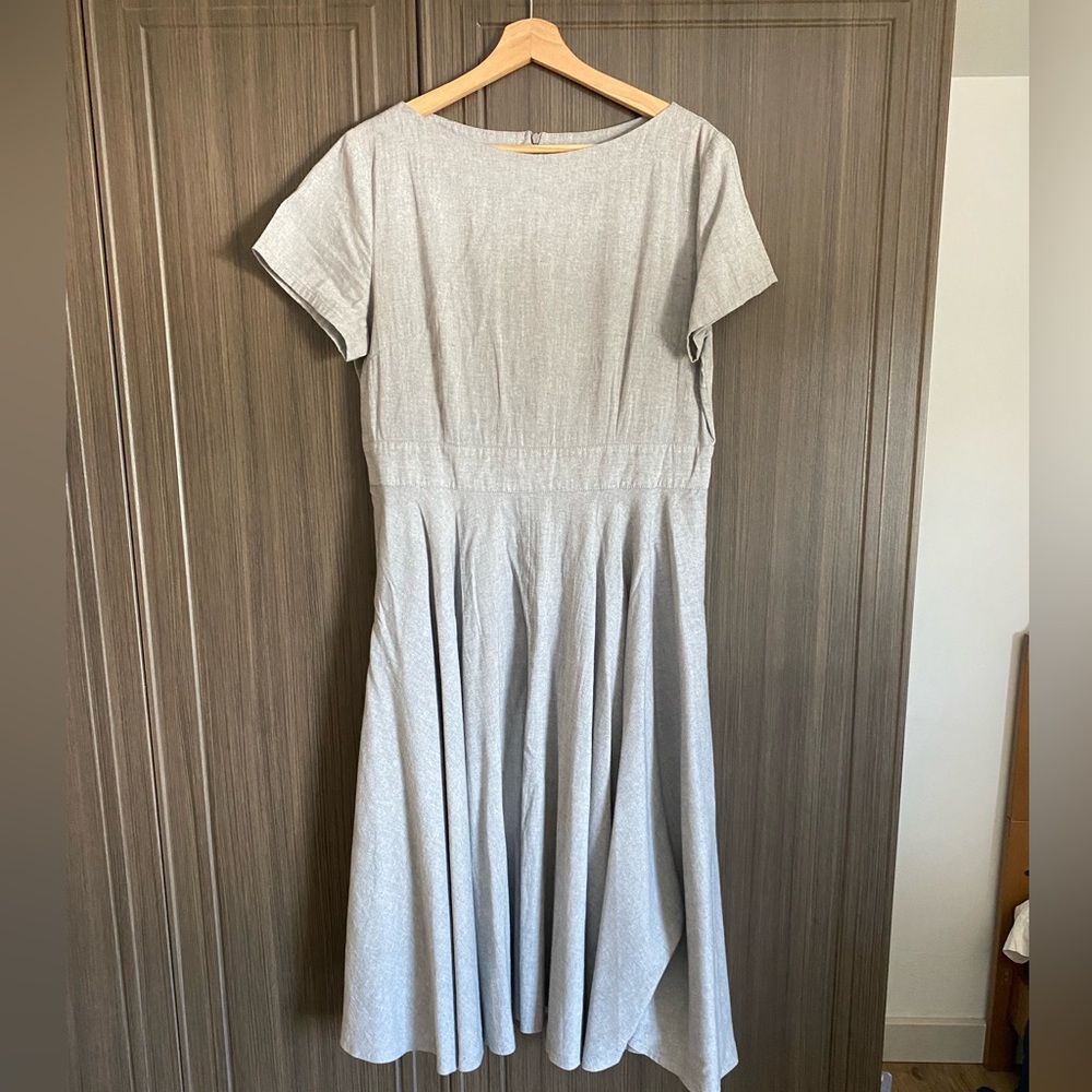 Xiaolizi Handmade Linen Blend Dress